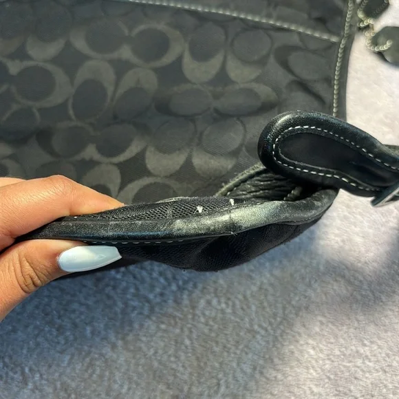 Coach Black Backpack Sleek Minimalist Design - Picture 14 of 14